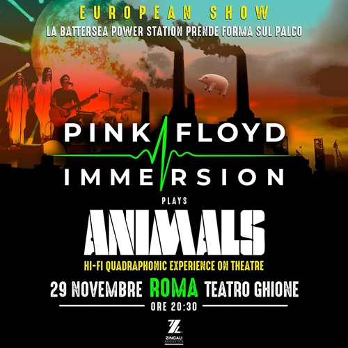 Pink Floyd Immersion live in Rome